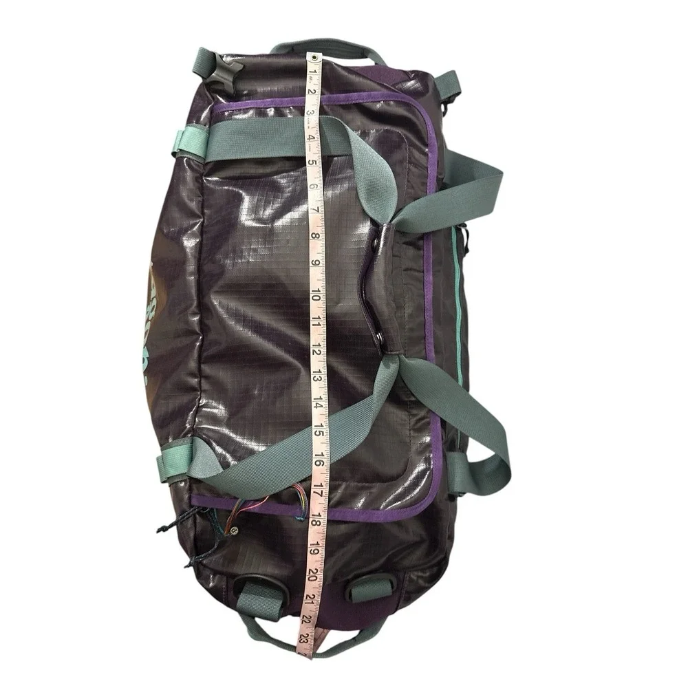 PATAGONIA BLACK HOLE 60L DUFFEL BAG PURPLE GREEN